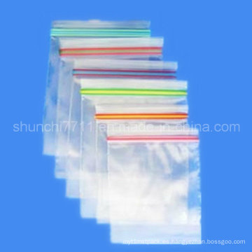 Color PE Empaquetado Zip Lock Bag